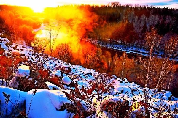 那些壮美的日出日落瞬间，亮瞎你的眼