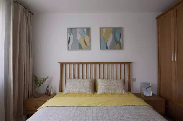 70㎡原木自然风，简单而又舒适，就是小户型需要的！