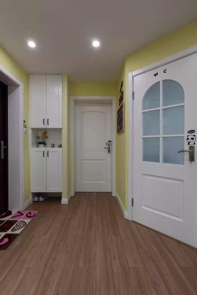 60平的长条形户型，紧凑的小两房，颜色搭配超棒！