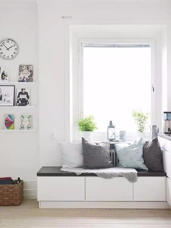 让人羡慕不已的飘窗设计，我家要是有个就好了！