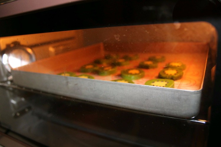 酥脆的猕猴桃饼干