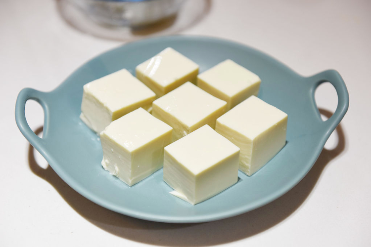 虾蓉酿豆腐#蒸的不一样#