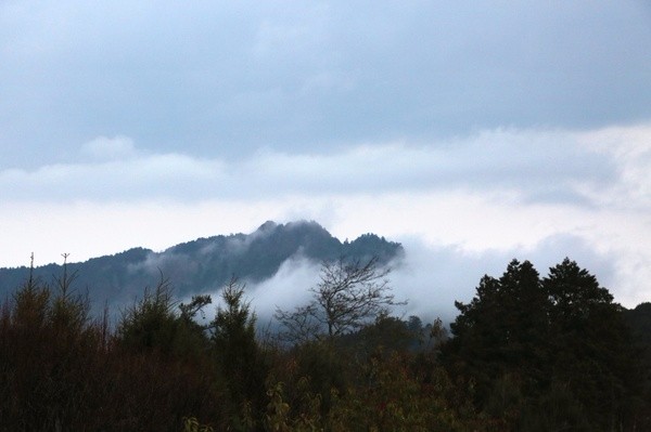台湾：阿里山之云兴霞蔚与耀眼日出