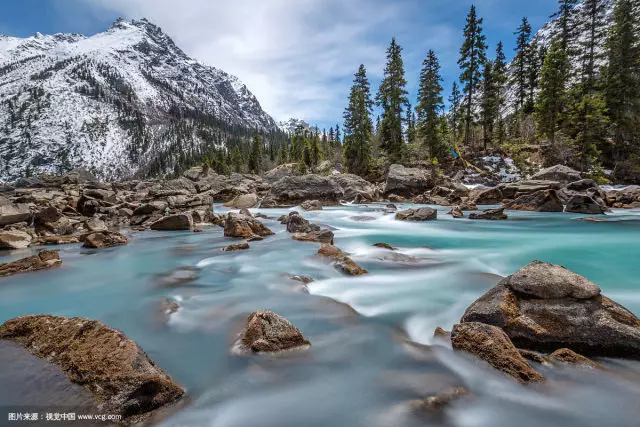 初见然乌湖，初见你。