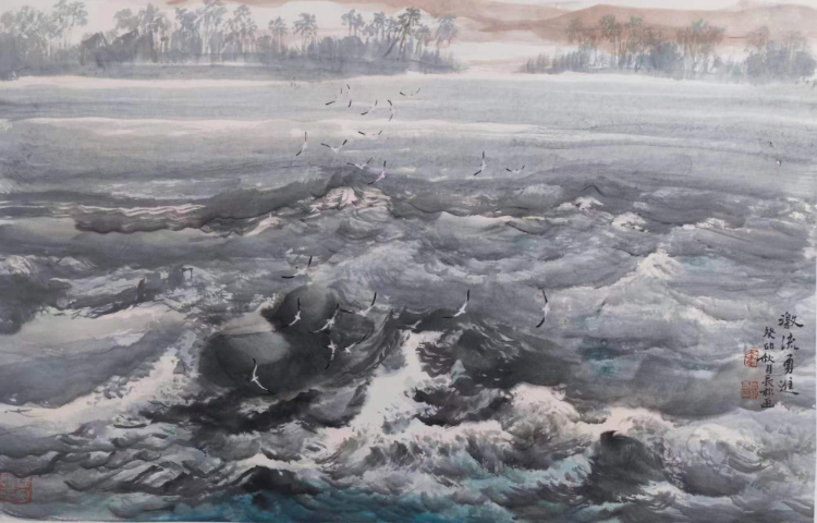 豪气凌霄唱大风 ——李长松山水画蠡评