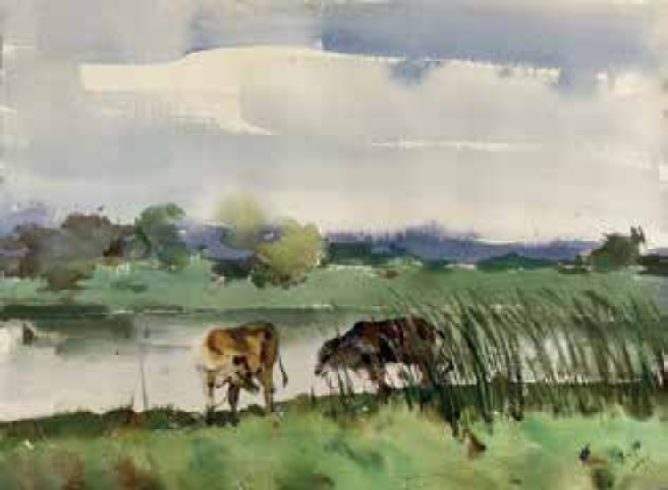 评李小澄的水彩艺术