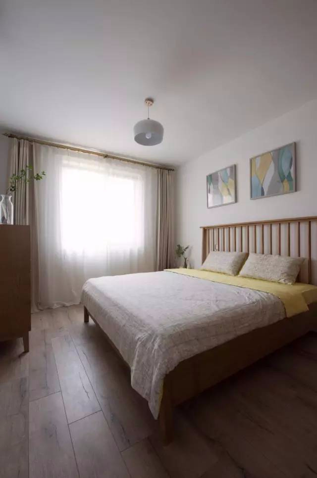 70㎡原木自然风，简单而又舒适，就是小户型需要的！