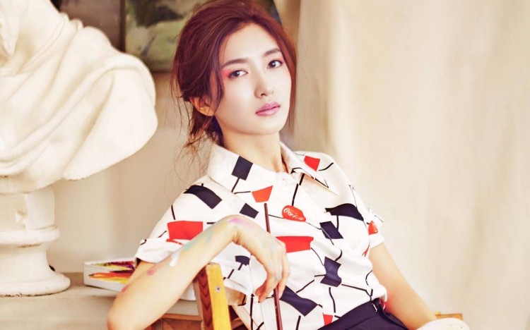 江疏影文艺写真