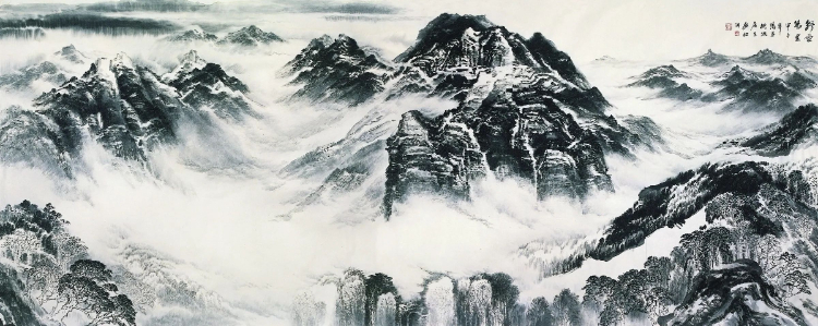 回归自然与超越传统——许钦松的山水画