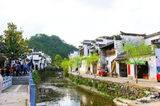 一个古老的徽州村落，文化旅游、生态旅游绝好去处