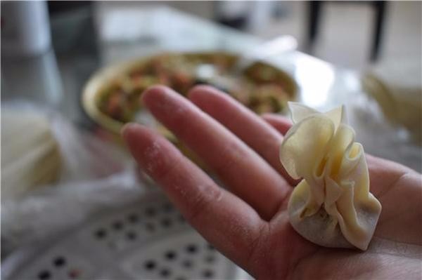 妈妈来家里玩一趟，离开的时候冰箱里塞满了馄饨