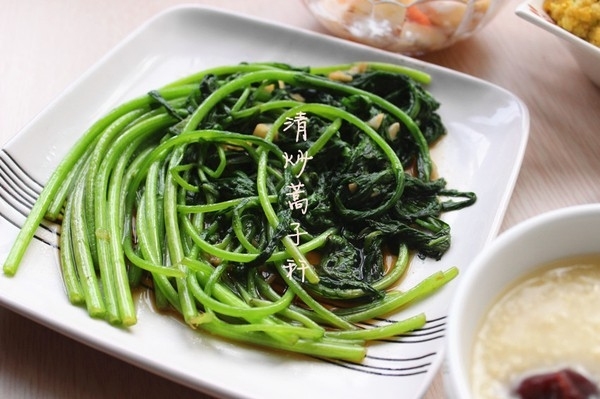清炒蒿子秆怎么做最有营养