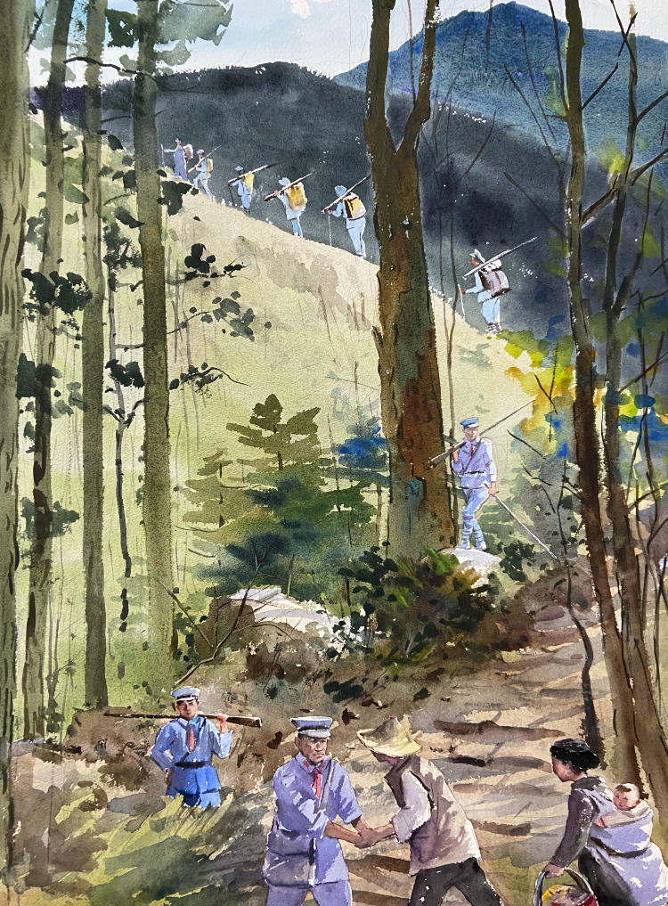 昔日红色苏区 今日投资热土——庆祝中国共产党成立 100 周年美术作品展 昔日红色苏区 今日投资热土——庆祝中国共产党成立 100 周年美术作品展