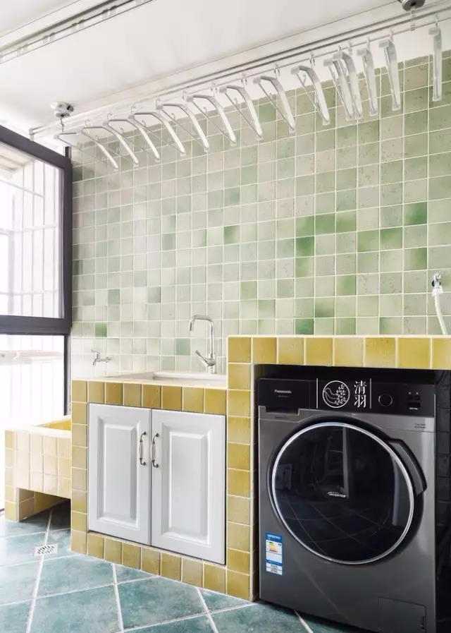 好看又可以晒衣服的阳台，谁说小户型阳台不能两者兼备！