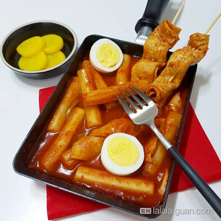 让人口水直流的韩式年糕拉面?