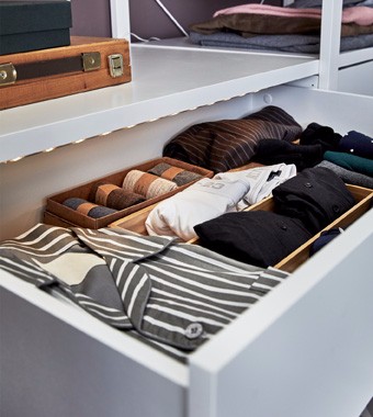 使用巧妙储物装置展示和隐藏物品，让一切井然有序