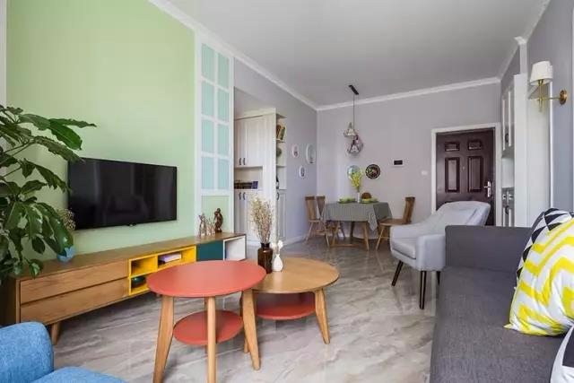 74平小清新北欧风二居室，真的好爱这么素雅的小户型！