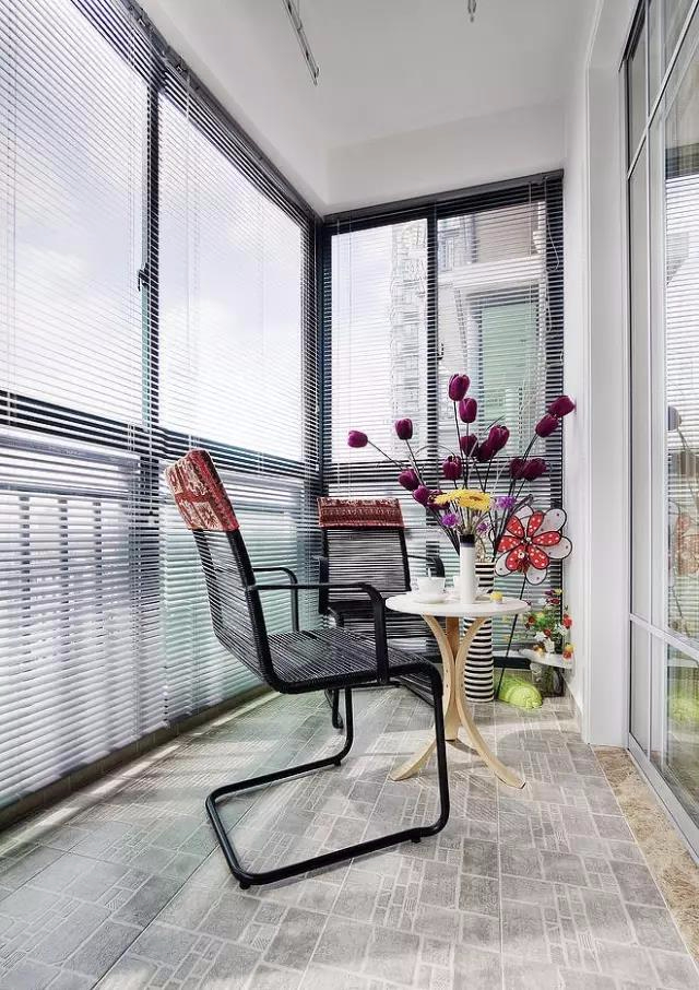 好看又可以晒衣服的阳台，谁说小户型阳台不能两者兼备！