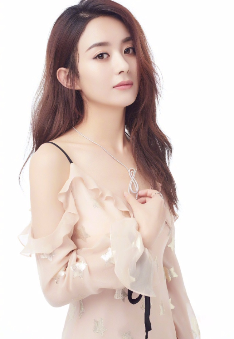 赵丽颖时尚大片 很清新很自然