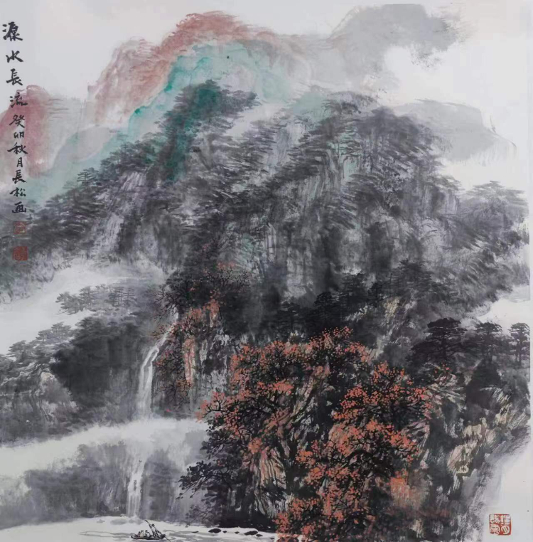 豪气凌霄唱大风 ——李长松山水画蠡评