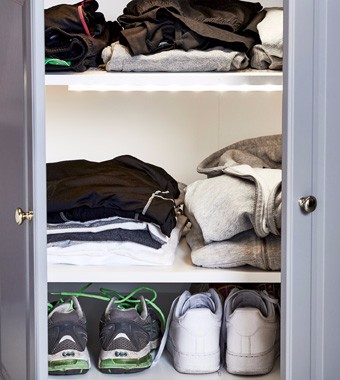 使用巧妙储物装置展示和隐藏物品，让一切井然有序