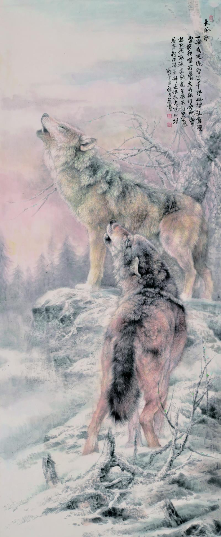 左进伟：与狼共舞