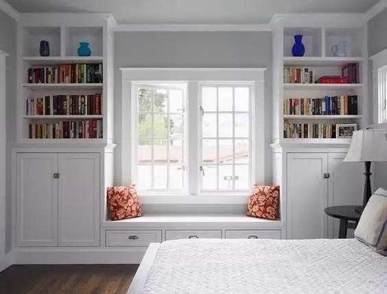 让人羡慕不已的飘窗设计，我家要是有个就好了！