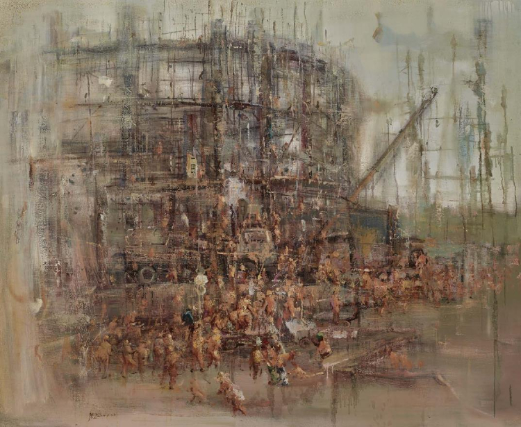 张振江油画写生:“在路上”的诗情与赋形的自由 张振江油画写生:“在路上”的诗情与赋形的自由