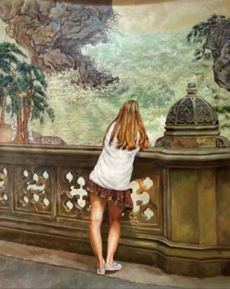 在“想象秩序、符号秩序” 与“真实秩序”中行走一一林圣元作品的艺术意味