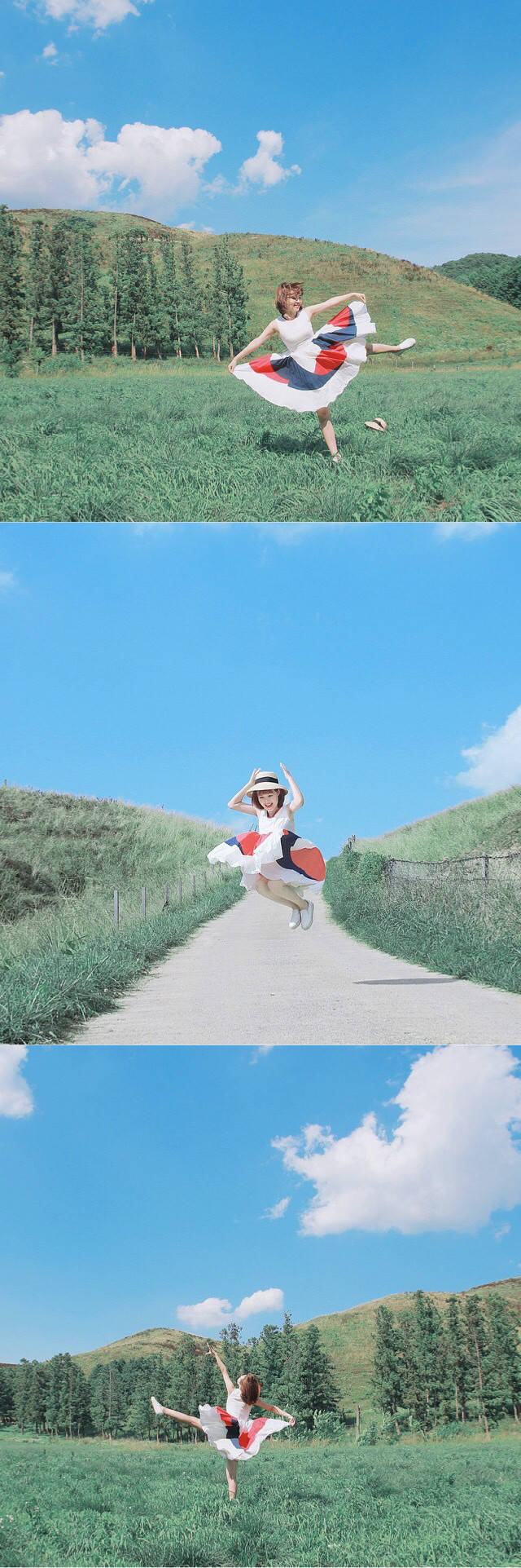 旅行拍照姿势Get