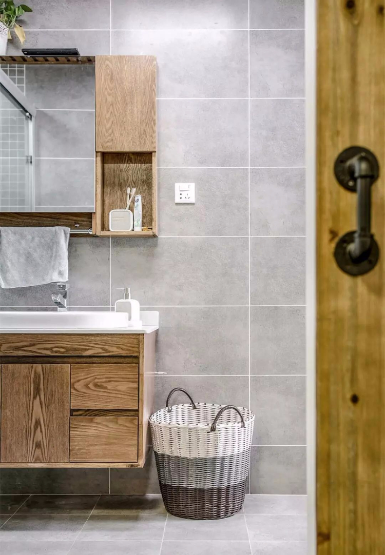 北欧与现代结合的小户型二居室，只有64平却一点也不拥挤！