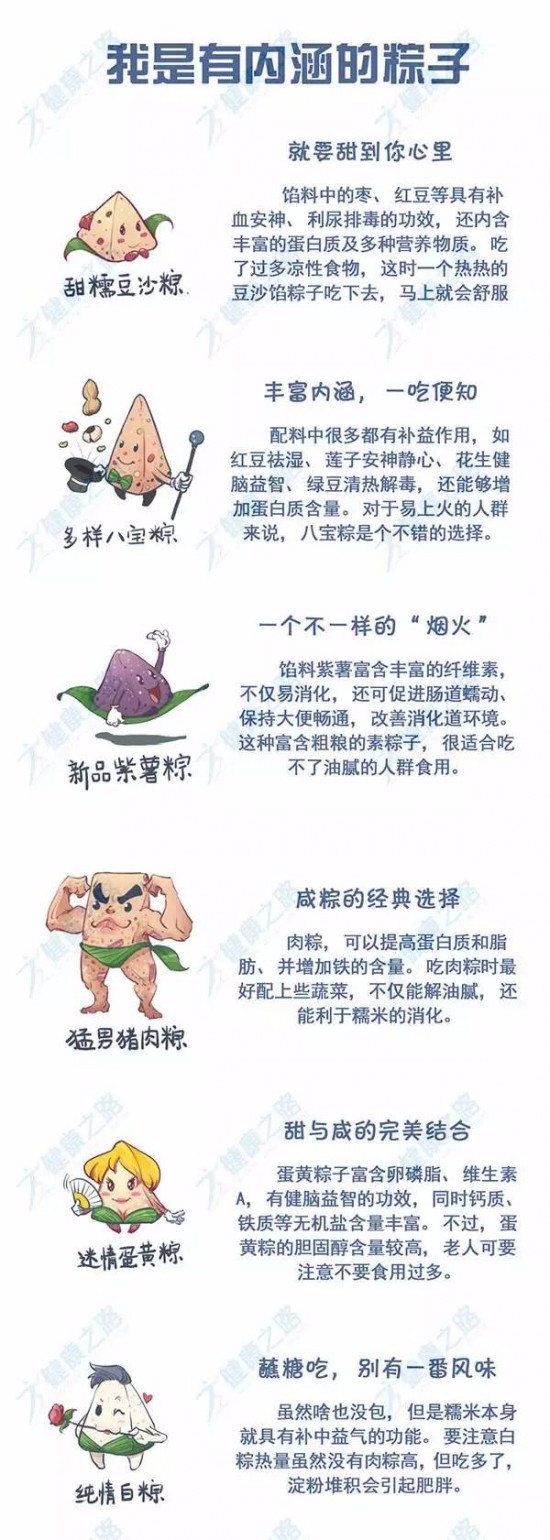 端午节还按口味挑粽子？看看你身体需要什么馅？