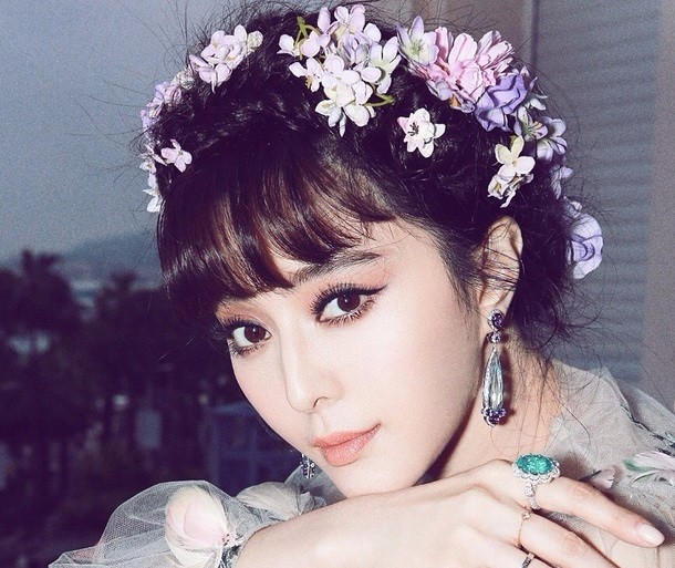 范冰冰 in Marchesa  浪漫甜美似仙子