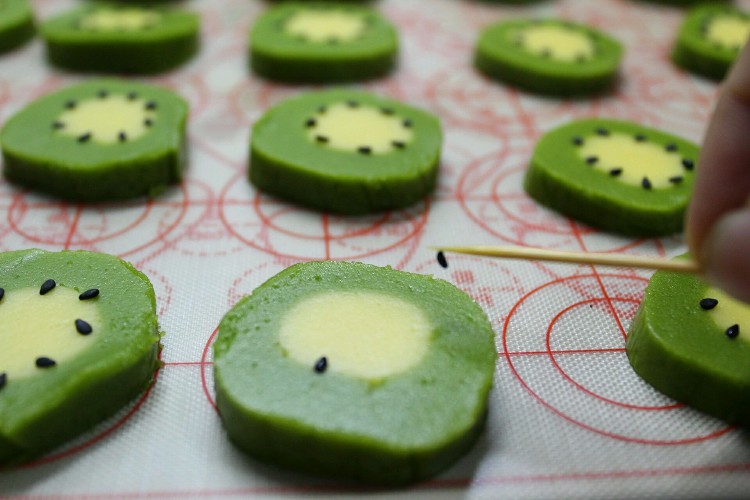 酥脆的猕猴桃饼干