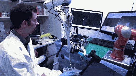 世界上最小的外科手术机器人 医生手术好帮手