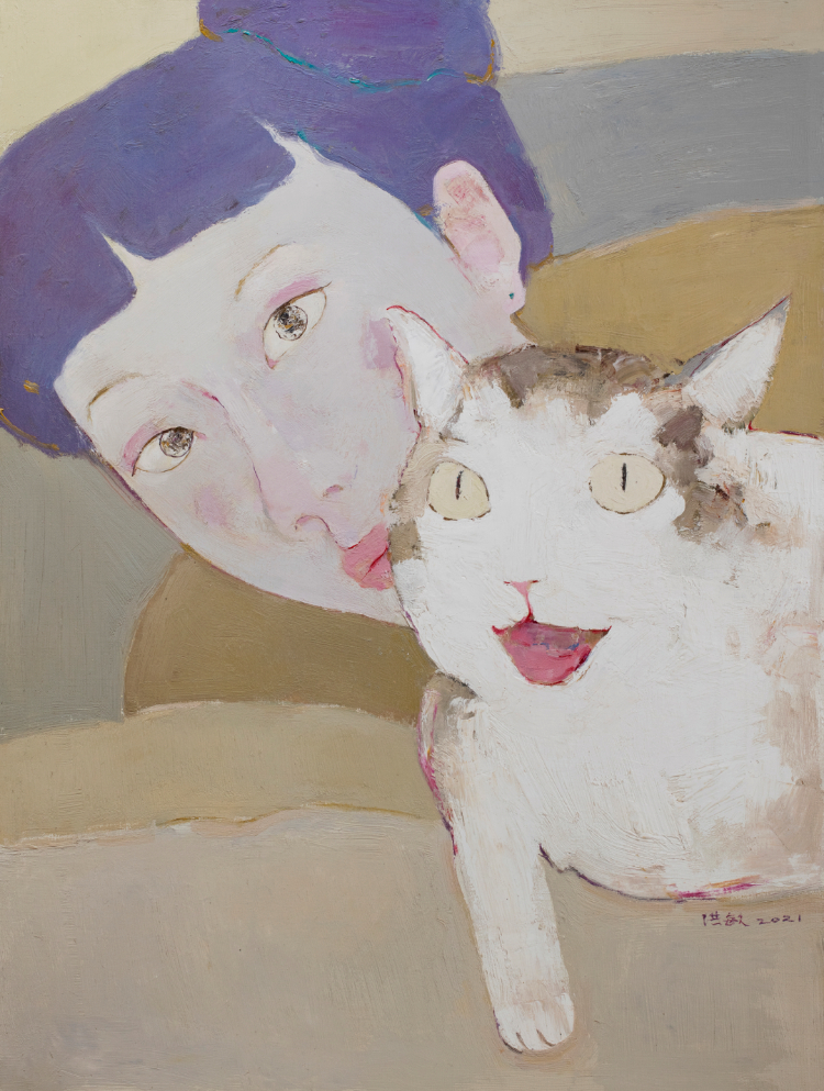 艺·展丨生命如花·孙洪敏油画作品展，展现“花儿”与“女孩”的真情世界