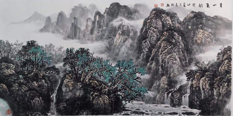 豪气凌霄唱大风 ——李长松山水画蠡评