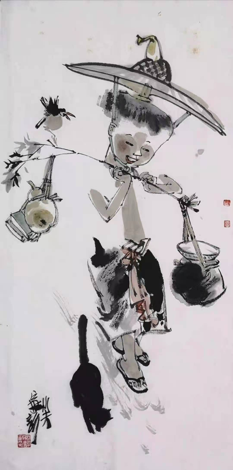 感受王家训中国画的文化智慧和快乐