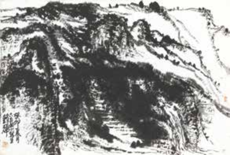 十里松涛 百亩荷香——读马锋辉画作有感