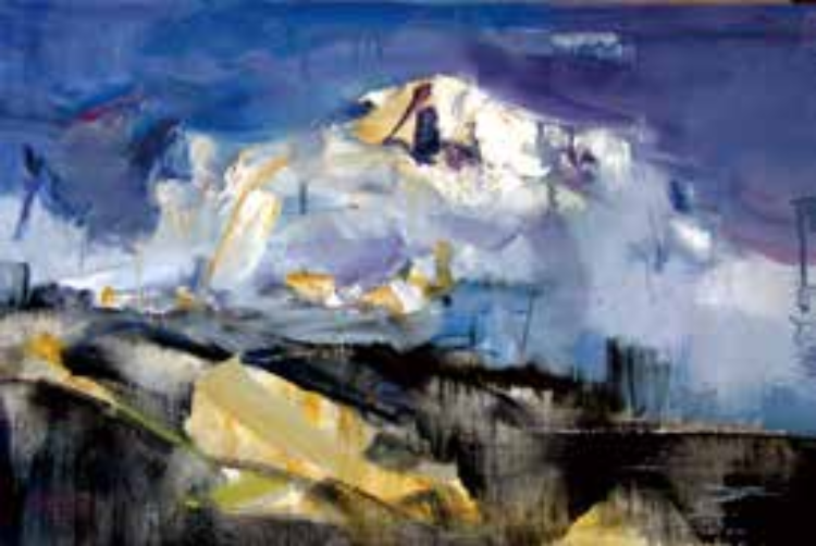 如何用油画表达中国式的抽象韵味和中国人的情感？