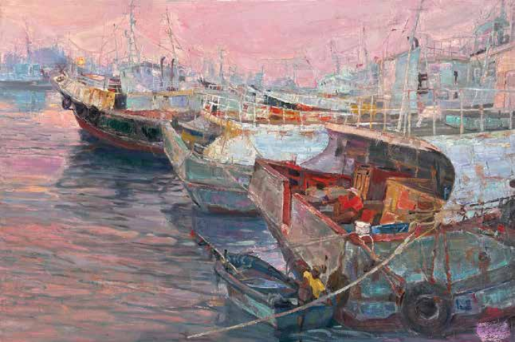 生命的力量——读宣新明的渔民系列作品有感