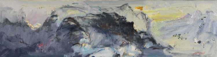 如何用油画表达中国式的抽象韵味和中国人的情感？