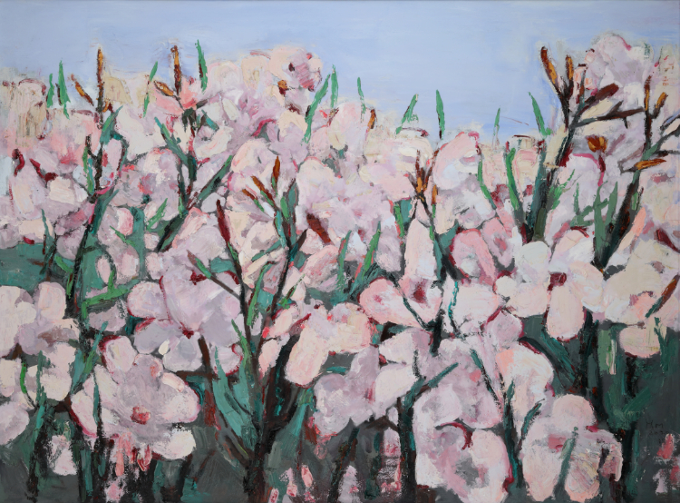 艺·展丨生命如花·孙洪敏油画作品展，展现“花儿”与“女孩”的真情世界