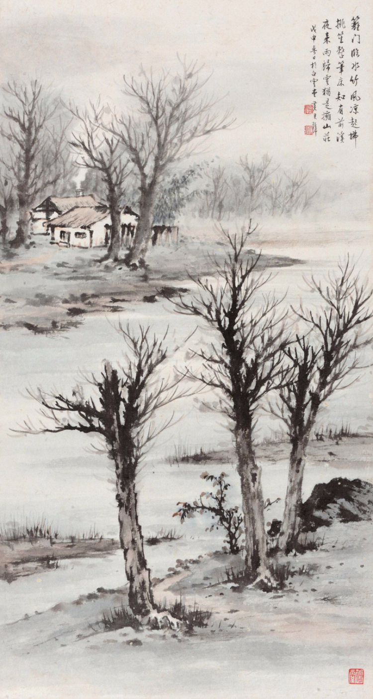 黄君璧书画欣赏