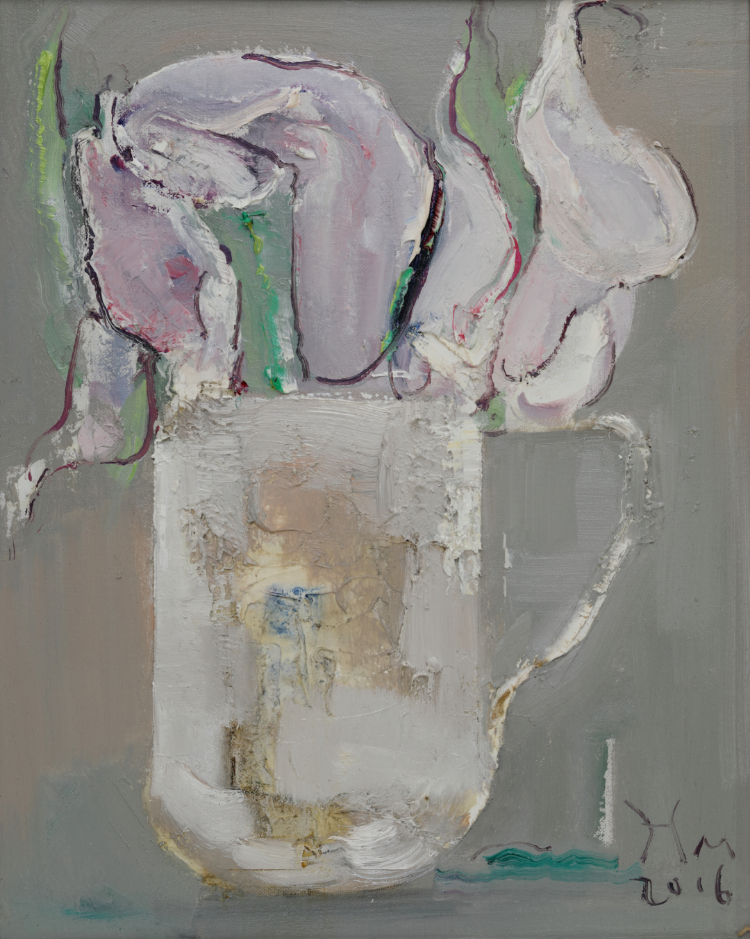 艺·展丨生命如花·孙洪敏油画作品展，展现“花儿”与“女孩”的真情世界