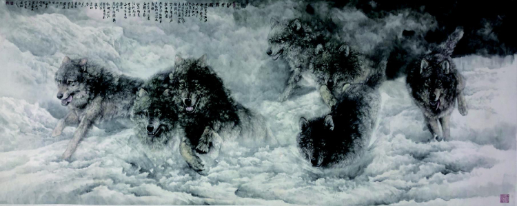 左进伟：与狼共舞