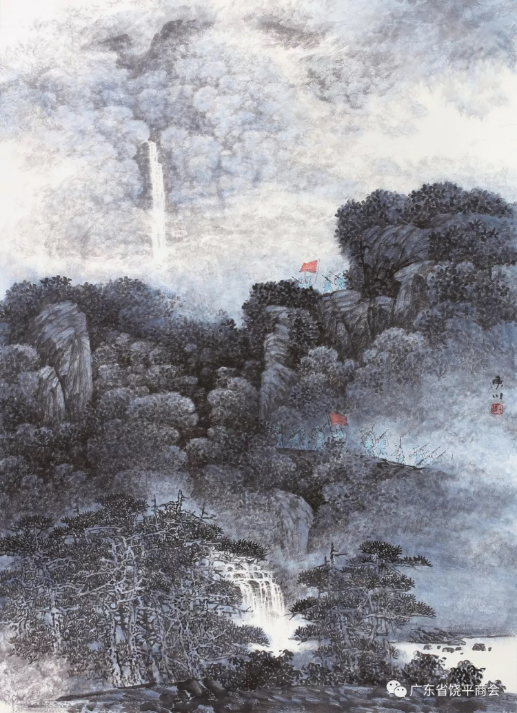 缅怀革命先烈 弘扬苏区革命精神 "茂芝会议"召开92周年美术作品展在穗举行