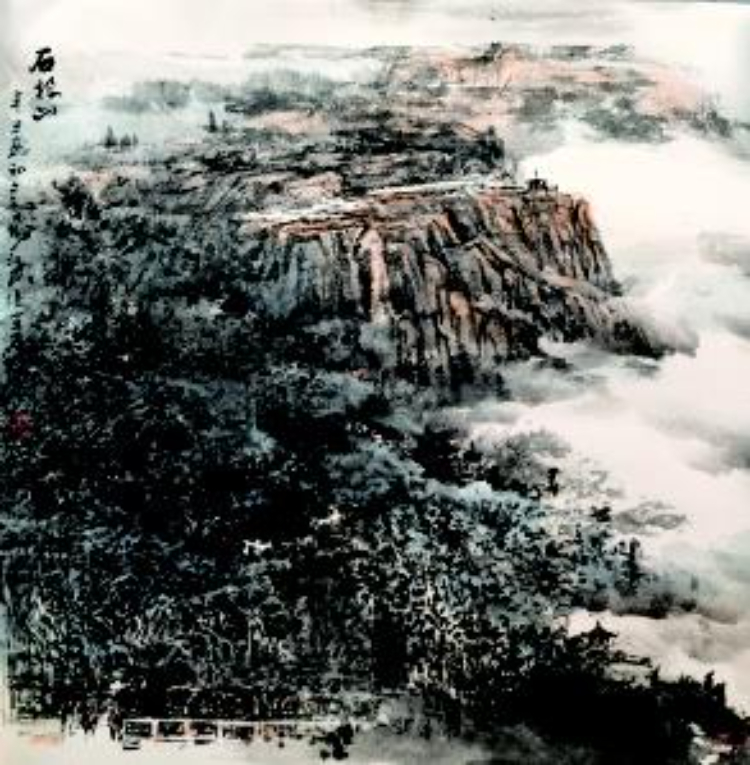 雄健与秀丽——胡江的山水画