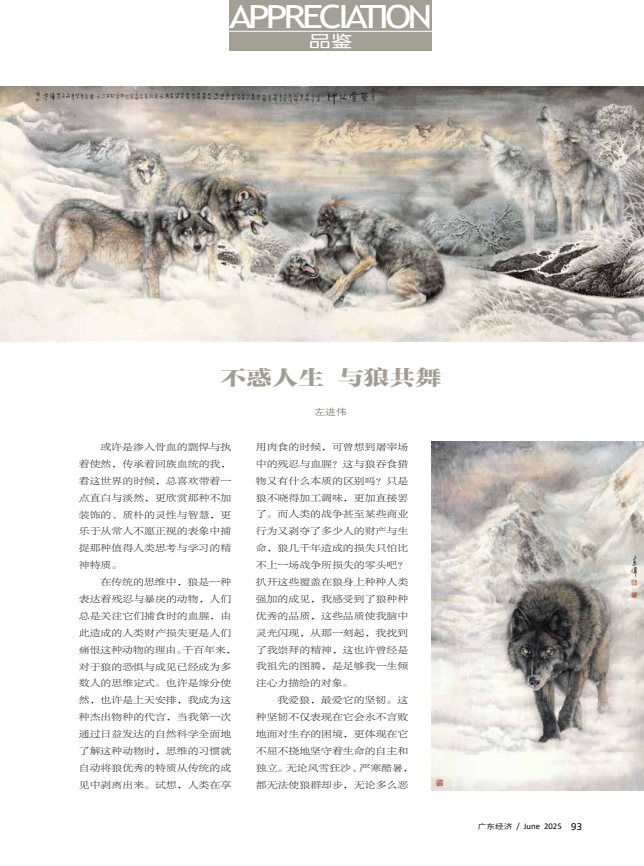 不惑人生 与狼共舞