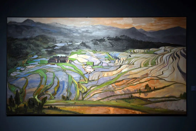 “山河颂——徐里写意油画作品展”在国家大剧院隆重开幕